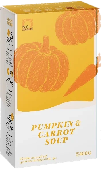 Sol's Harvest Pumpkin and Carrot Soup carton